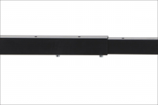 Stelaż metalowy z regulowaną długością 105,5-145,5 cm NY-HF05RB czarny