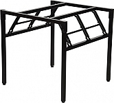Stelaż składany do stołu i biurka 24/C-K - czarny kwadrat 76x76x72,5h
