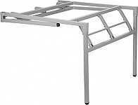 Stelaż składany do stołu i biurka 24/A-K - aluminium kwadrat 76x76x72,5h