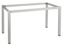 Stelaż metalowy do stołu i biurka NY-A057/KB - 196x76 cm, noga kwadratowa 5x5 - biały