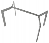 Stelaż metalowy do stołu/biurka NY-HF05RB/A z regulacja długości belki 105,5-148,5 cm szer. 78 cm wys. 72,5 cm kolor szary