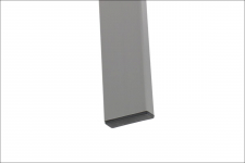 Stelaż metalowy do stołu/biurka NY-HF05RB/A z regulacja długości belki 105,5-148,5 cm szer. 78 cm wys. 72,5 cm kolor szary
