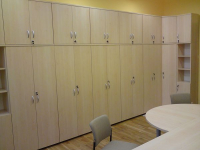 Szafa ubraniowa PS07 66x66x183h narożna