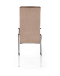 K416 krzesło beżowy velvet