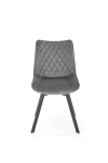 Krzesło obrotowe K520 czarny/c.popiel