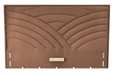MODULO W3 łóżko 160 - wezgłowie beżowy tap. Monolith 09