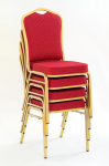 Krzesło konferencyjne K66 bordowe