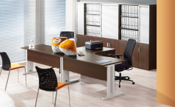 Biurko kształtowe lewe PRIMUS PB51L/39M 140/39x110/70x75h