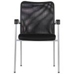 Krzesło z podłokietnikami HN-7501/AL CZARNY