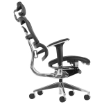Fotel biurowy obrotowy ErgoLux S8 siedzisko tkaninowe