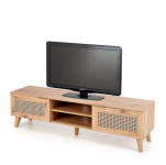 BORNEO RTV-1 stolik RTV dąb artisan/czarny (1p=1szt)
