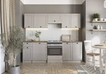 VIVIAN 240 kuchnia zestaw korpus: kaszmir, fronty: kaszmir