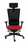 Fotel biurowy Marti BS HD Black/Chrome