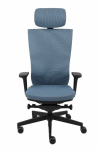 Fotel biurowy Marti BT HD Black/Chrome