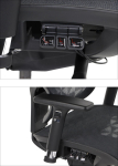 Fotel biurowy obrotowy ErgoNew S1A(2) siedzisko siatkowe