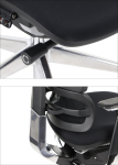Fotel biurowy obrotowy ErgoNew S7(2) siedzisko tkaninowe