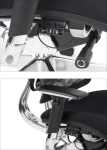 Fotel biurowy obrotowy ErgoNew S8(2) siedzisko tkaninowe