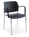 Krzesło biurowe konferencyjne BIT 550H plastikowe