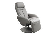 OPTIMA recliner, kolor: popielaty