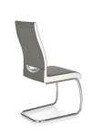 K259 krzesło popiel / biały