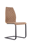 K265 krzesło czarny / brązowy / dąb miodowy (2p=4szt)