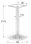 Podstawa do stolika SH-2013/S wysokość 71,5 cm fi 45 cm   