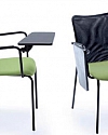 Krzesło konferencyjne SUN H 2PB z podłokietnikami i blatem