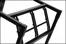 Stelaż składany do stołu i biurka 24/C-K - czarny kwadrat  96x96x72,5h