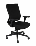 Fotel biurowy MAXPRO BT black/chrome