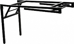 Stelaż składany do stołu i biurka 24C-P czarny - 116x66 cm 