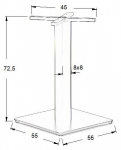 Podstawa do stolika SH-3002-7/P 55x55 cm, wys. 72,5 cm