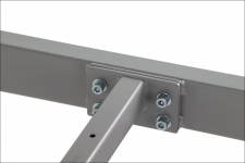 Stelaż metalowy do stołu i biurka NY-131A/70 aluminium 